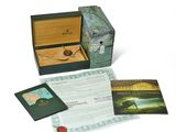 a box with a card inside of it on a table