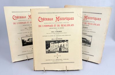 SALOMON (Emile). Les châteaux historiques du Lyonnais et du … - Photo 1