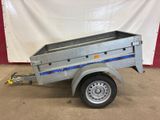 an image of a trailer in a garage