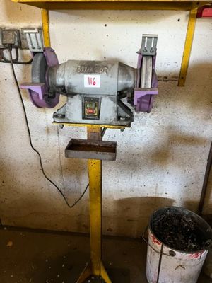 a machine that is sitting on a stand in a room