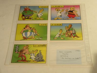 Serie Complete DE 8 Cartes Postales Asterix LA Boutiqu…