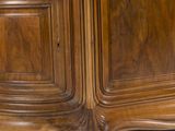 an image of a wooden armoire with two doors