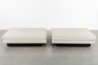Ceccotti Collezioni, paire de grands poufs ou lits de repos,… (photo 3)