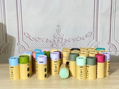 many rolls of toilet paper sitting on a table