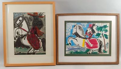 Picasso Pablo (1881-1973) d'après : « Cavalière »
