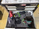 a tool box that has a bunch of tools inside of it