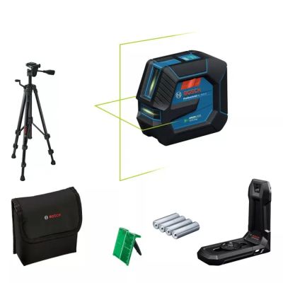 Niveau laser à nivellement automatique Bosch avec trépied et mallette de transport