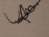 a picture of a black and white picture of a person ' s handwriting