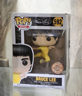Figurine Funko Pop en vinyle représentant Bruce Lee, tirée de la série « Bruce Lee »