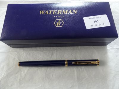 stylo plume Waterman avec son coffret