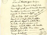 a close up of a piece of paper with writing on it