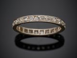 a diamond and 18k gold ring