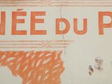 a sign that says neee du pug on the side of a building