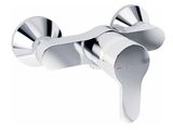the faucet is made of stainless steel and has a metal lever