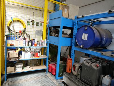 a room filled with lots of different types of equipment