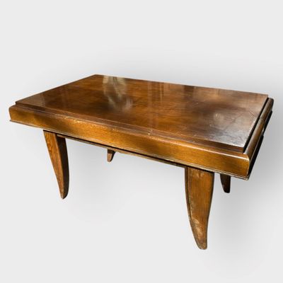 Table basse rectangulaire en bois, mécanisme de plateau rele…