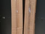 two pieces of cardboard stacked on top of each other