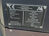 a close up view of the back of a machine