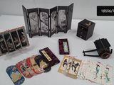 a lot of different items that are on the table