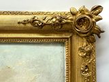 a picture of a picture of a painting in a gold frame