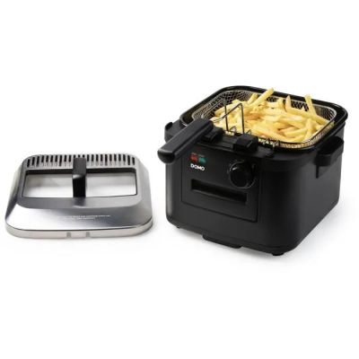 une photo d'une friteuse contenant des frites