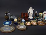 a lot of items that are sitting on a table