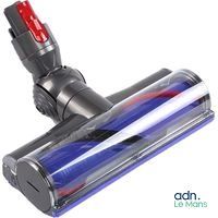a close up of a vacuum cleaner on a white background