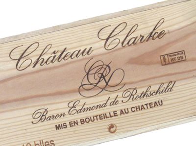 12 Blles CH. CLARKE Listrac 2004 - Photo 1