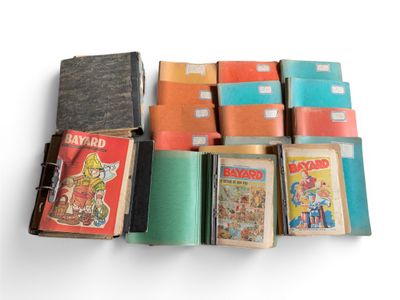 a lot of books that are stacked on top of each other