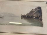 a picture of a picture of a boat in the water