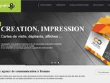 une capture d'écran d'une page web sur laquelle figure une carte de visite