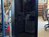 an image of a machine that is in a warehouse