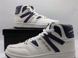 Nike Air Jordan 1 Mid blanc / bleu / or