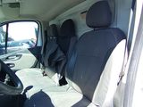 the interior of a van with the front seats folded down and the passenger seat folded down