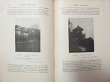 two pages of a book with pictures of houses in them
