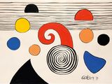 an image of a painting with a spiral design on a white background
