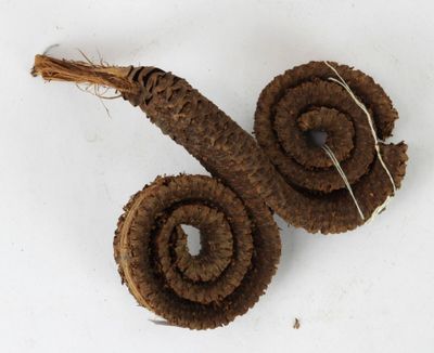 OCEANIE : Boucle nasale en fibre naturelle.