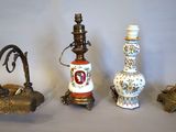 four different types of candles on the table