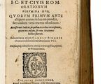 an old book with a picture of a man on it