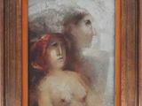 an image of a painting of a woman and a child