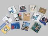 many children ' s books arranged in a circle