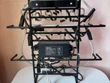 a picture of a rack with a lot of wires on it