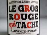 a bottle of wine that has a label on it