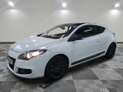 a picture of a white car on a checkered floor