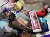 a pile of items that are sitting on a table