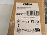 a box with a sticker on it sitting on a table