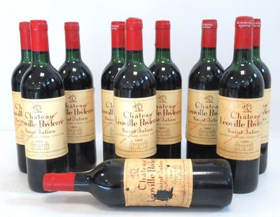 10 Blles CH. LÉOVILLE POYFERRÉ St Julien GCC 1985 - Photo 1