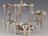 a silver object that is sitting on a table