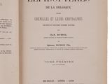 an open book with a black and white title on it