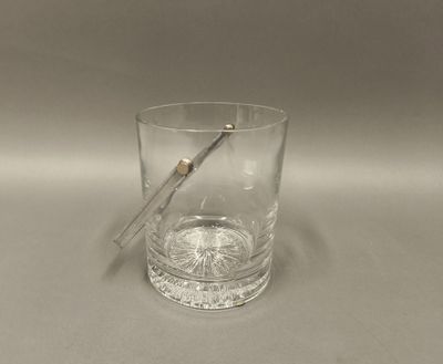 DAUM France, modèle Cratère. Seau à champagne en cristal